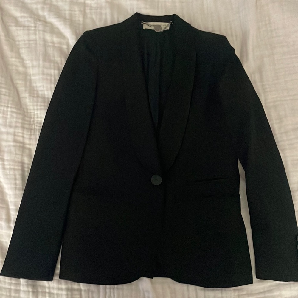 Stella McCartney black blazer sz 36